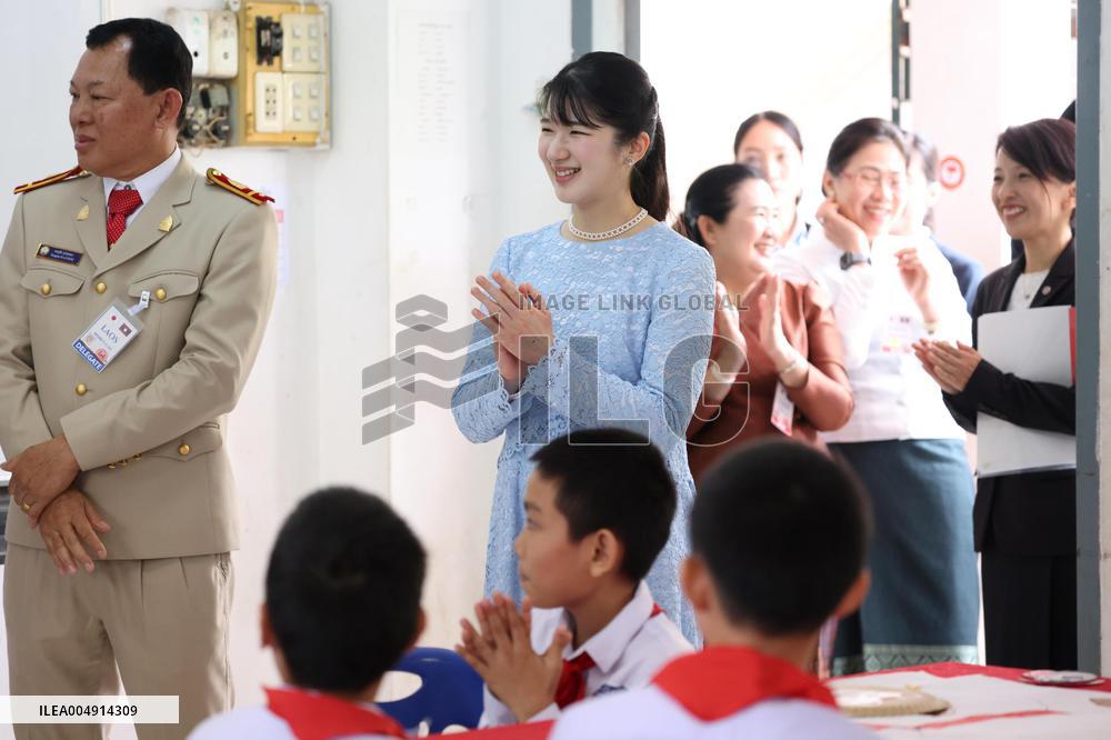 Japan Princess Aiko in Laos