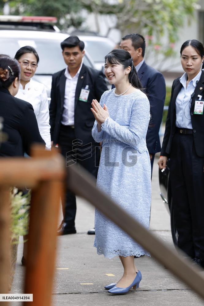Japan Princess Aiko in Laos