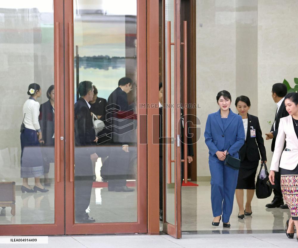 Japan Princess Aiko in Laos