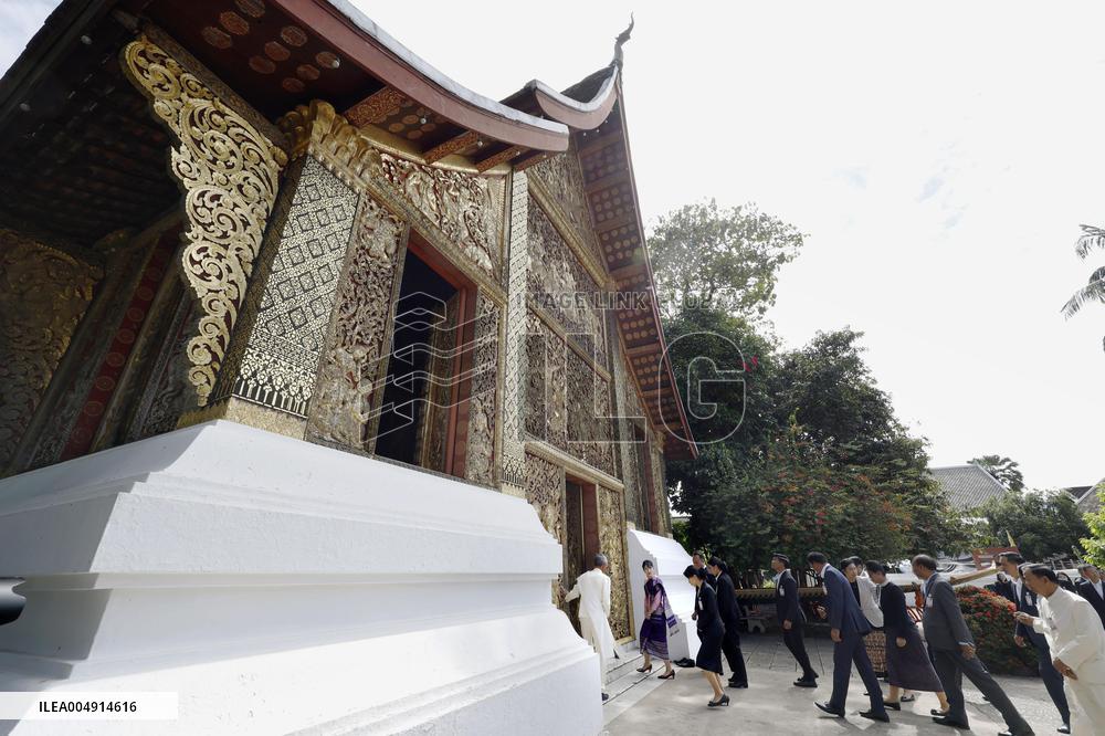 Japan Princess Aiko in Laos