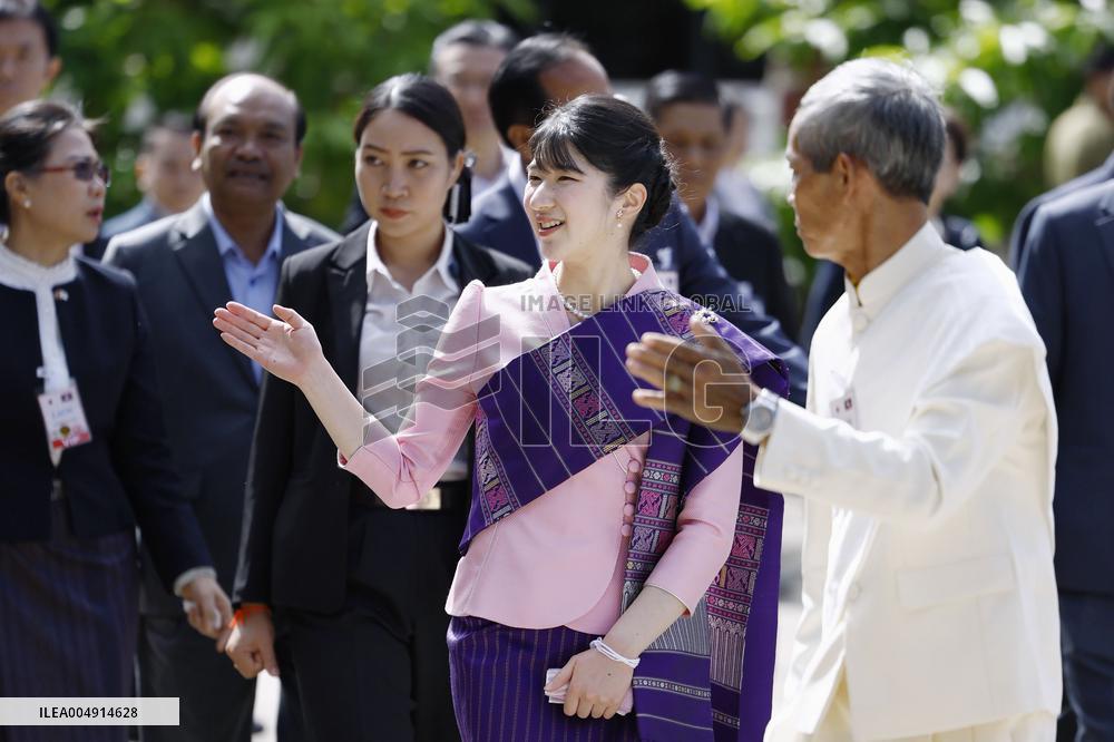 Japan Princess Aiko in Laos