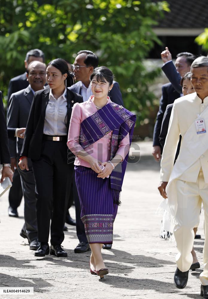 Japan Princess Aiko in Laos