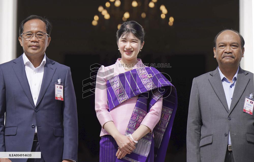 Japan Princess Aiko in Laos