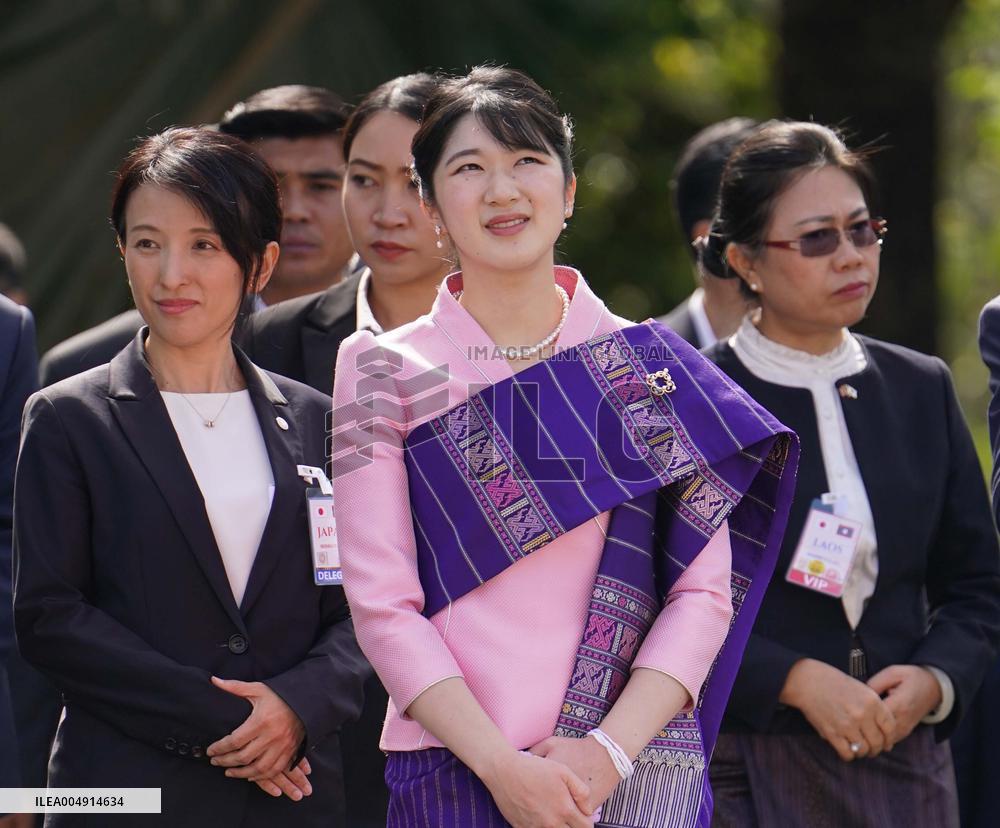 Japan Princess Aiko in Laos