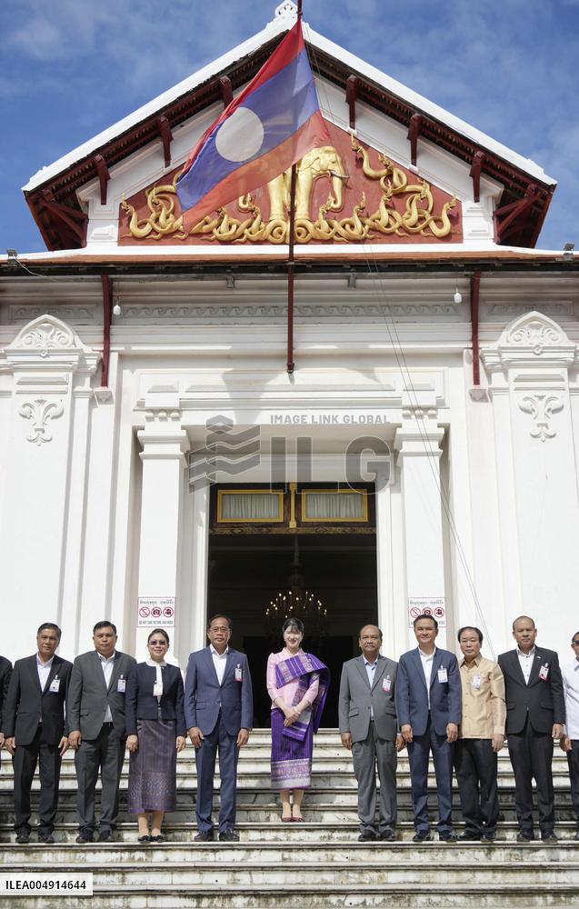 Japan Princess Aiko in Laos