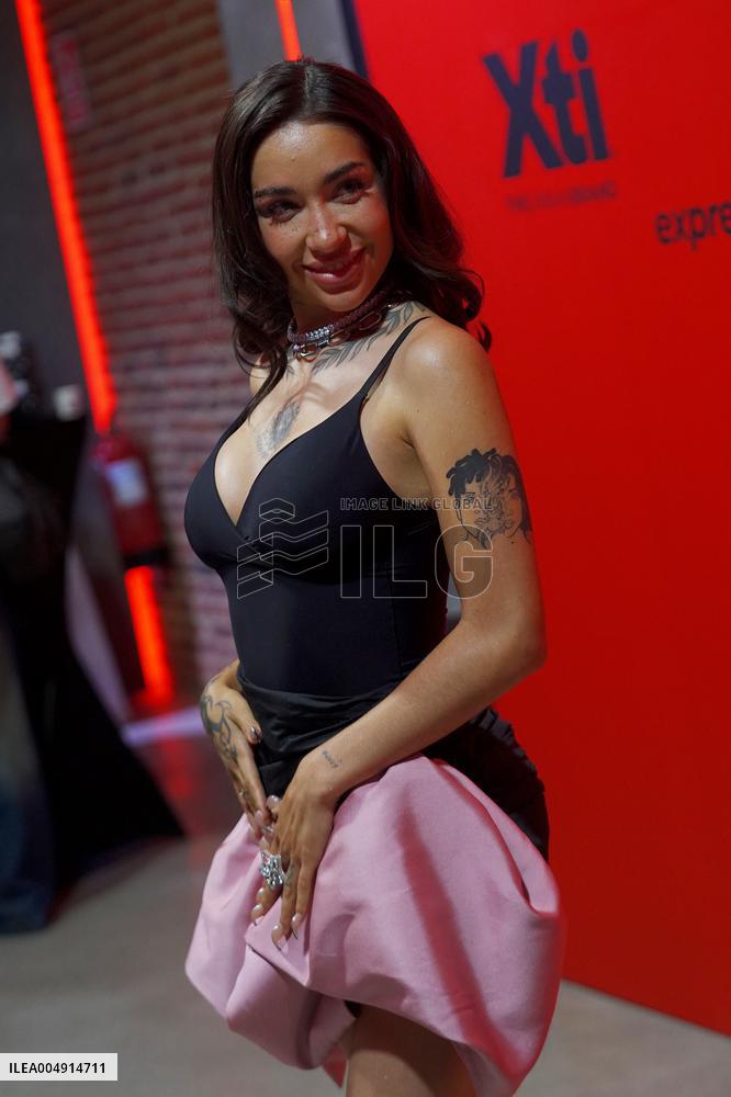 María Becerra At The XTI - Express Yourself Collection Presentation - Madrid