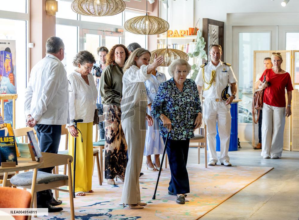 Princess Beatrix Visits Bonaire - Netherlands