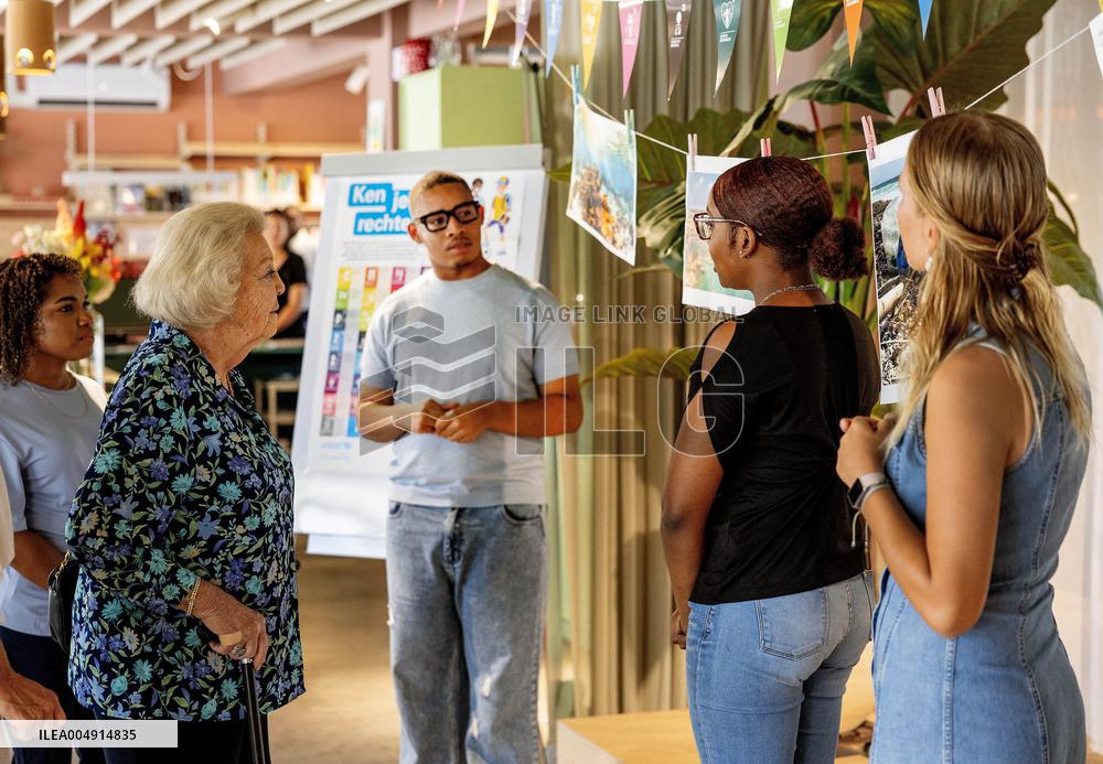 Princess Beatrix Visits Bonaire - Netherlands