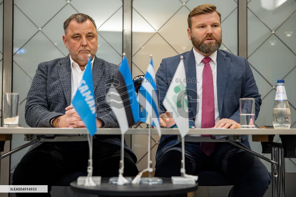 Press conference of Tallinn coalition talks