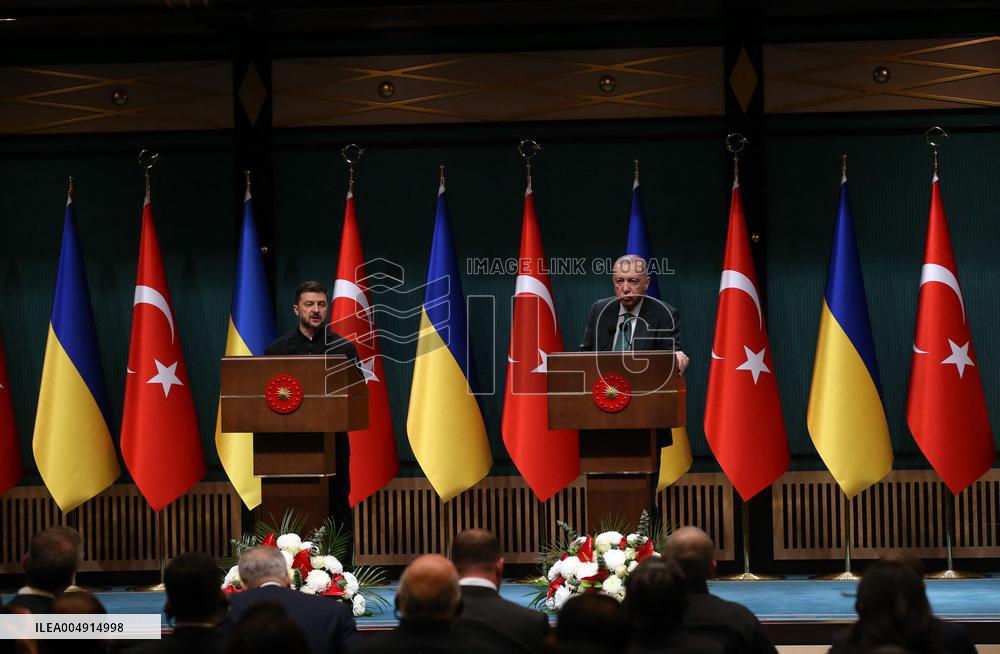 Erdogan Meets Zelensky - Ankara