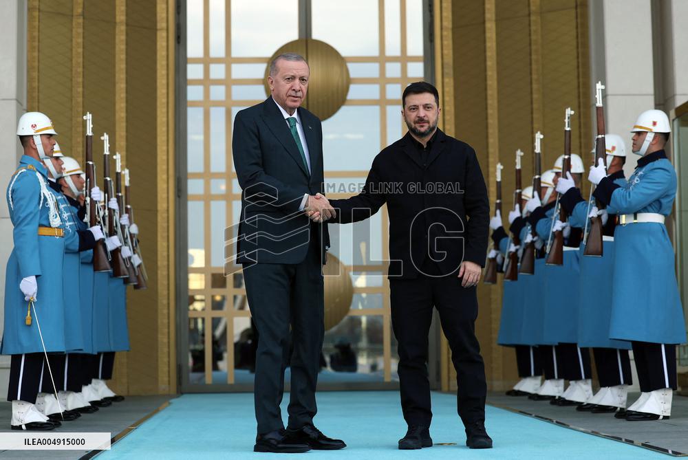 Erdogan Meets Zelensky - Ankara