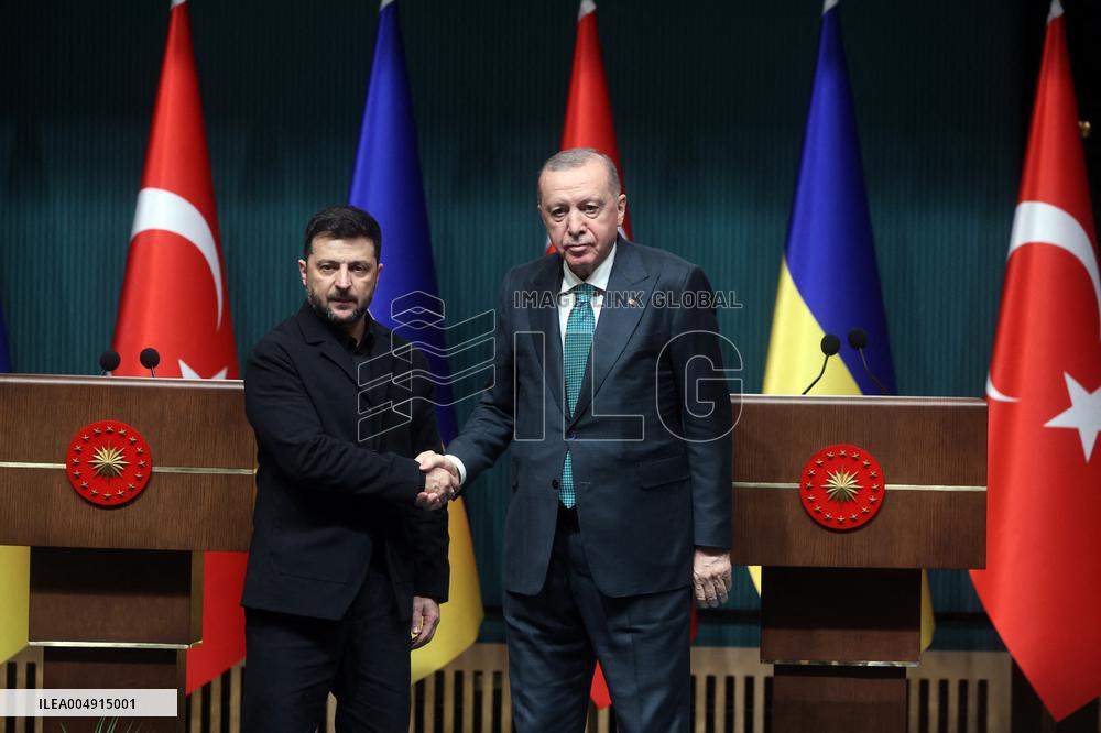 Erdogan Meets Zelensky - Ankara