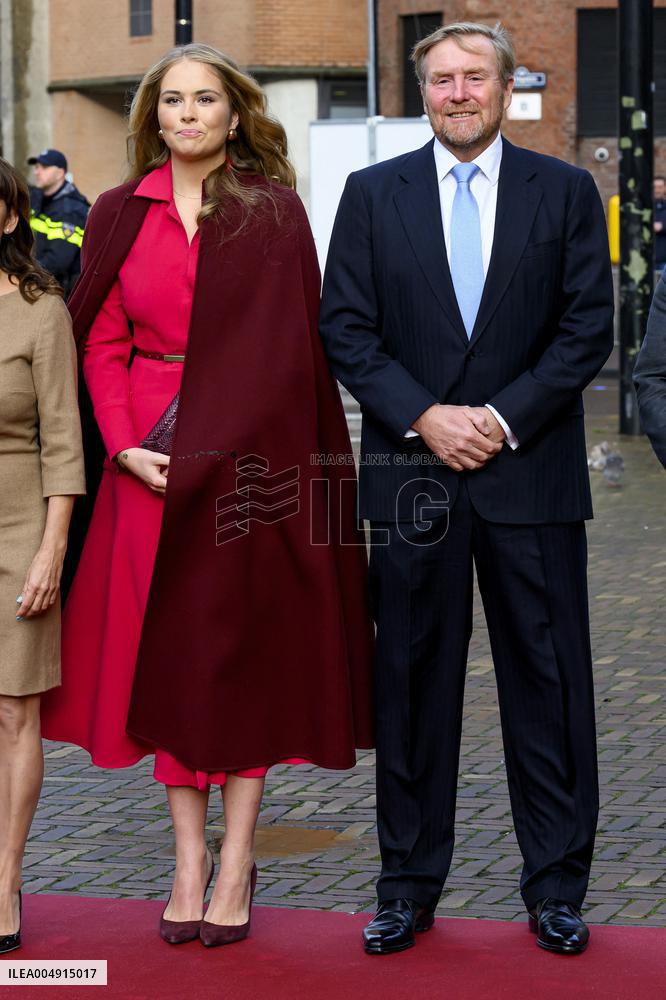 Royals at Special Joint Meeting of the States General - The Hague