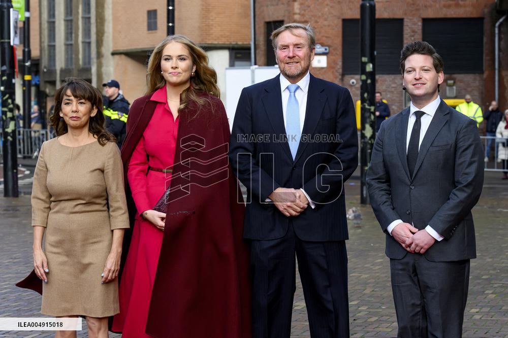 Royals at Special Joint Meeting of the States General - The Hague
