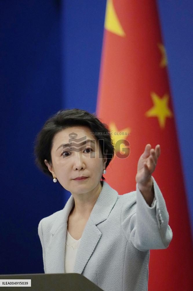 Chinese Foreign Ministry spokeswoman