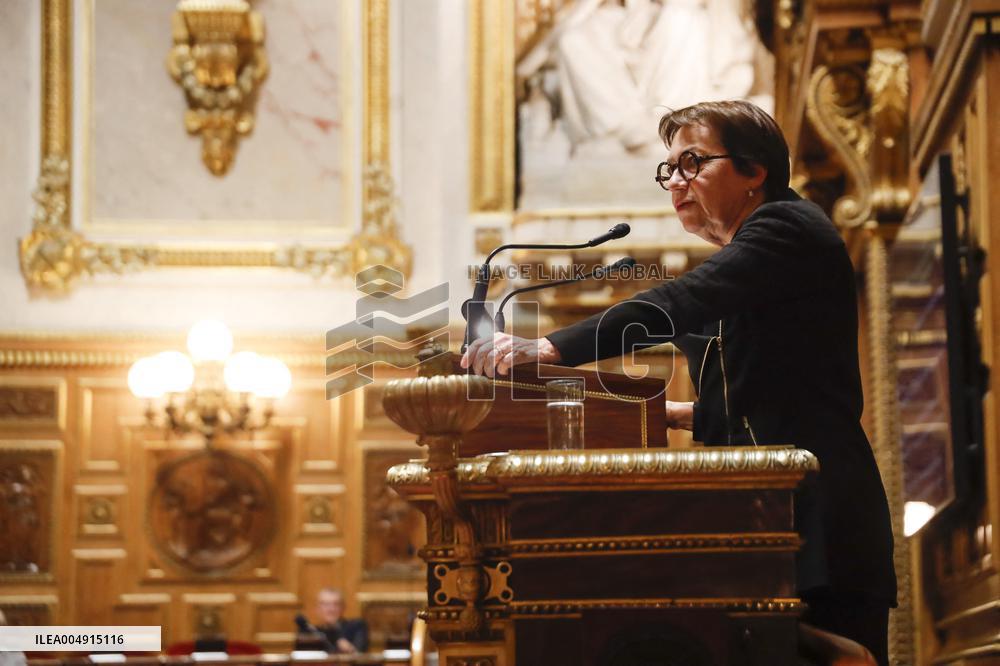 Debate on The Social Security Bill in The Senate - Paris