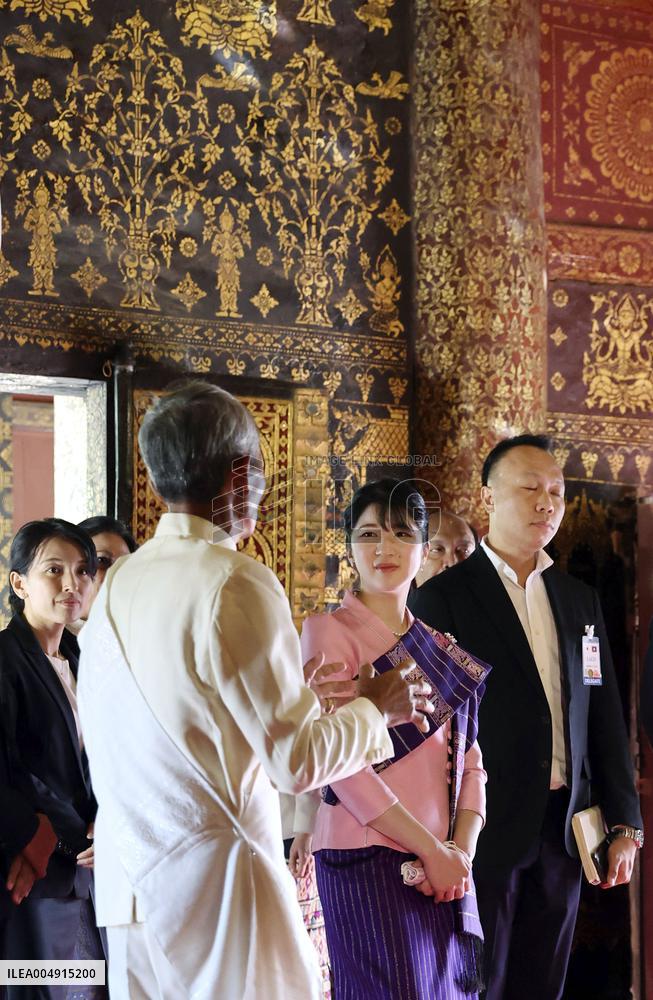 Japan Princess Aiko in Laos