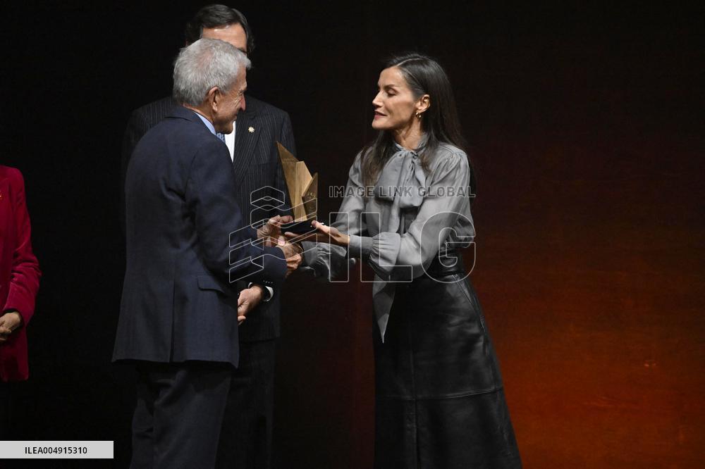 Queen Letizia At 40th Anniversary of Fundacion CEOE - Madrid