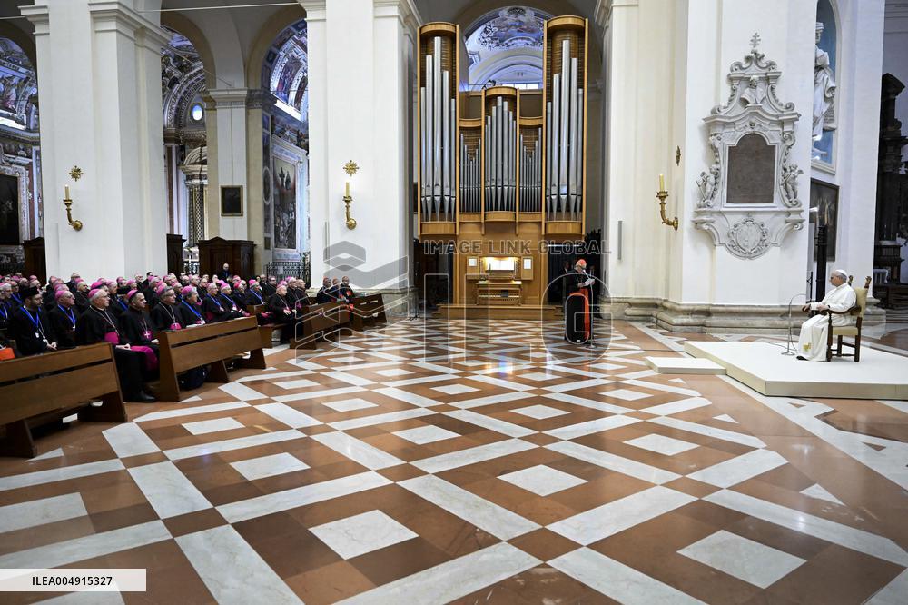 Pope Leo XIV Visits Assisi - Italy