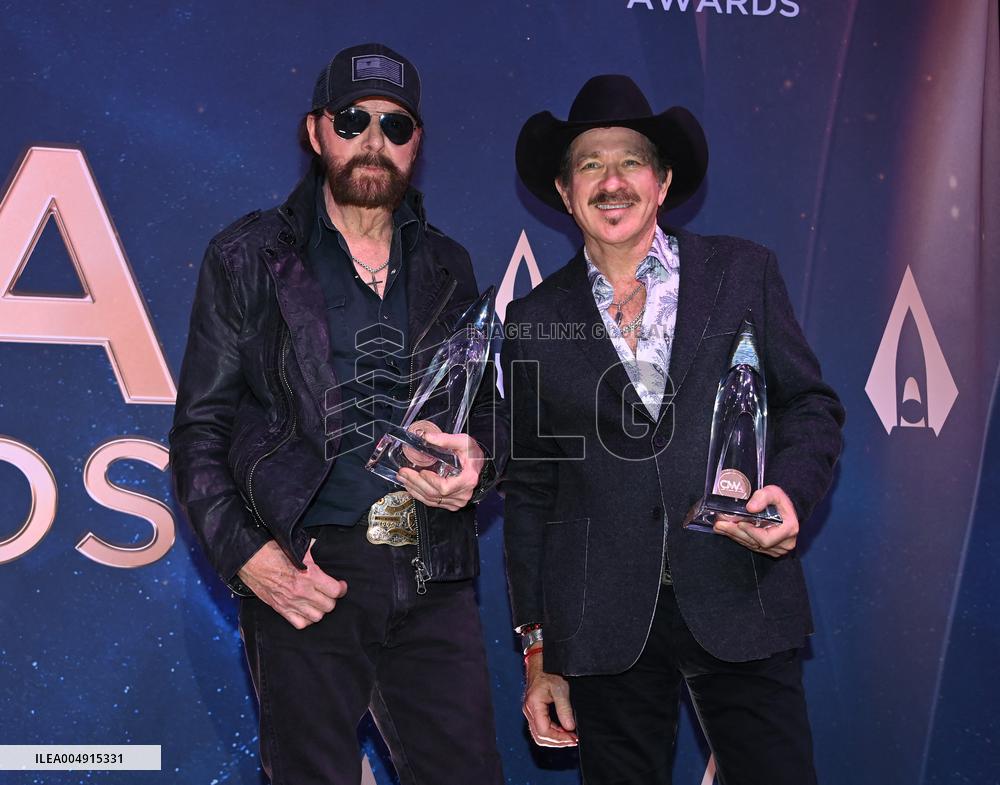 57th Annual CMA Awards - Pressroom
