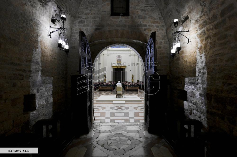 Pope Leo XIV Visits Assisi - Italy