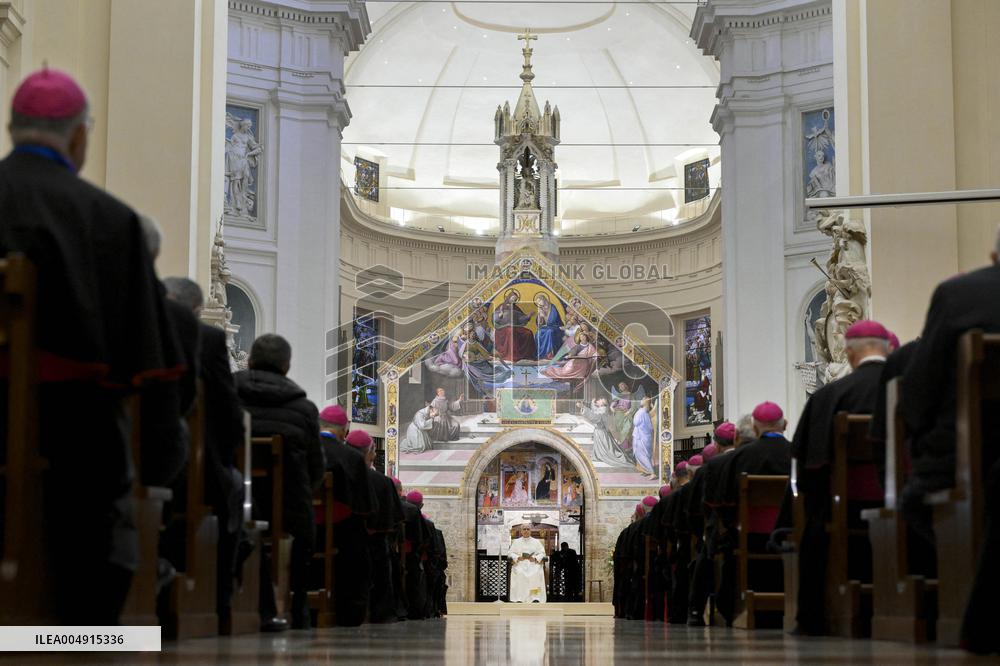Pope Leo XIV Visits Assisi - Italy