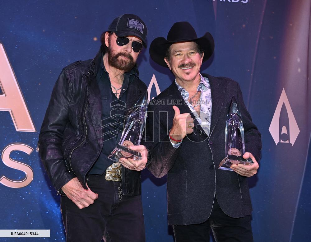 57th Annual CMA Awards - Pressroom
