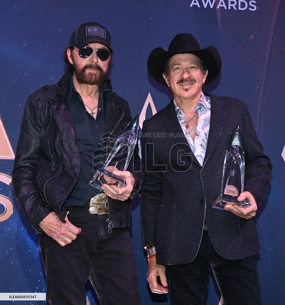 57th Annual CMA Awards - Pressroom