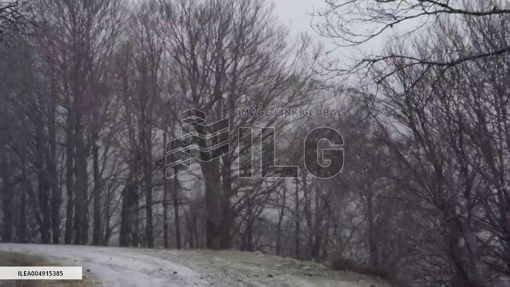 Spain: First Snowfall in 11 Northern and Central Mountainous Regions