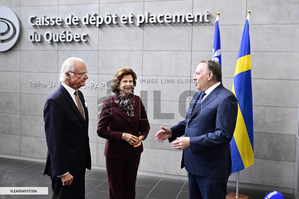 SWEDISH ROYAL STATE VISIT TO CANADA