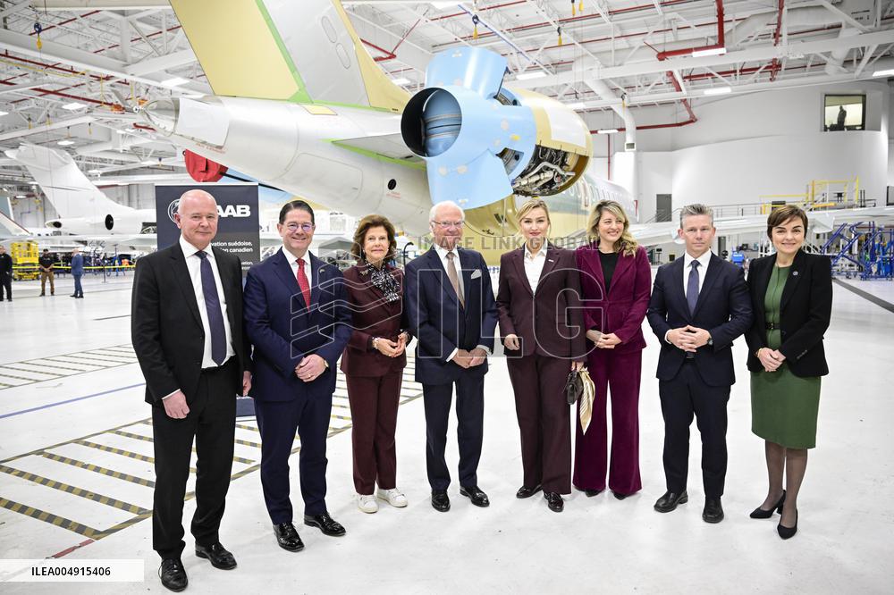 SWEDISH ROYAL STATE VISIT TO CANADA