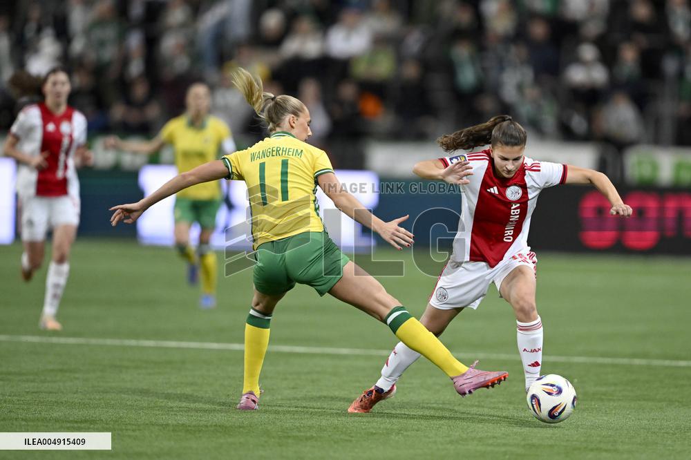 EUROPA CUP QUALIFIER  HAMMARBY-AJAX