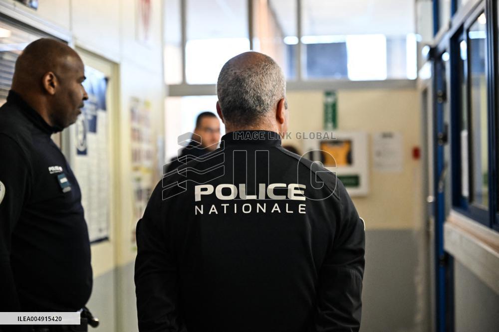 Philippe Tabarot Visits The Saint-Denis Maintenance And Intervention Center