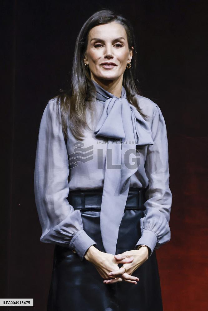 Queen Letizia At CEOE Foundation 40th Anniverssary - Madrid