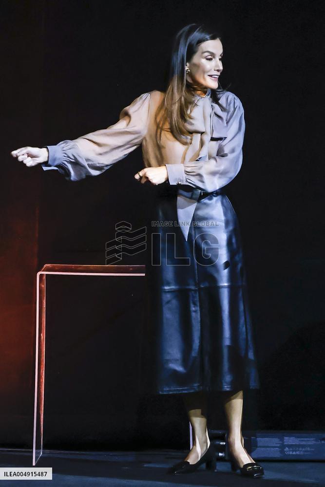 Queen Letizia At CEOE Foundation 40th Anniverssary - Madrid