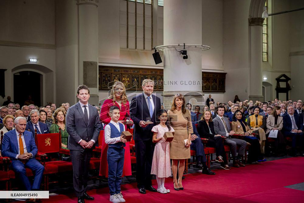 Royals at Special Joint Meeting of the States General - The Hague