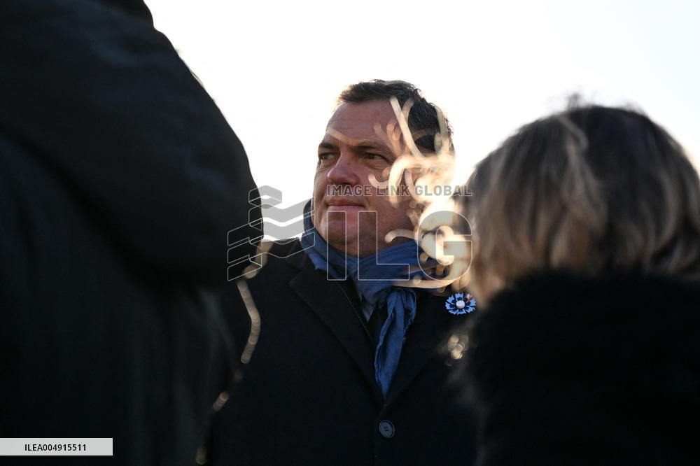 Philippe Tabarot Visits The Saint-Denis Maintenance And Intervention Center