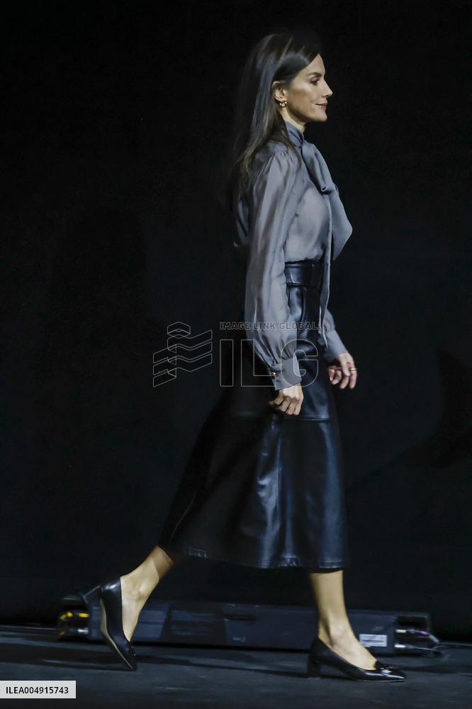 Queen Letizia At CEOE Foundation 40th Anniverssary - Madrid