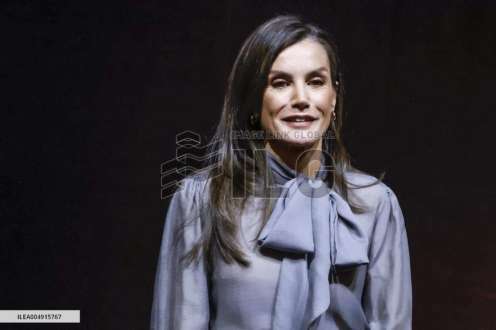 Queen Letizia At CEOE Foundation 40th Anniverssary - Madrid