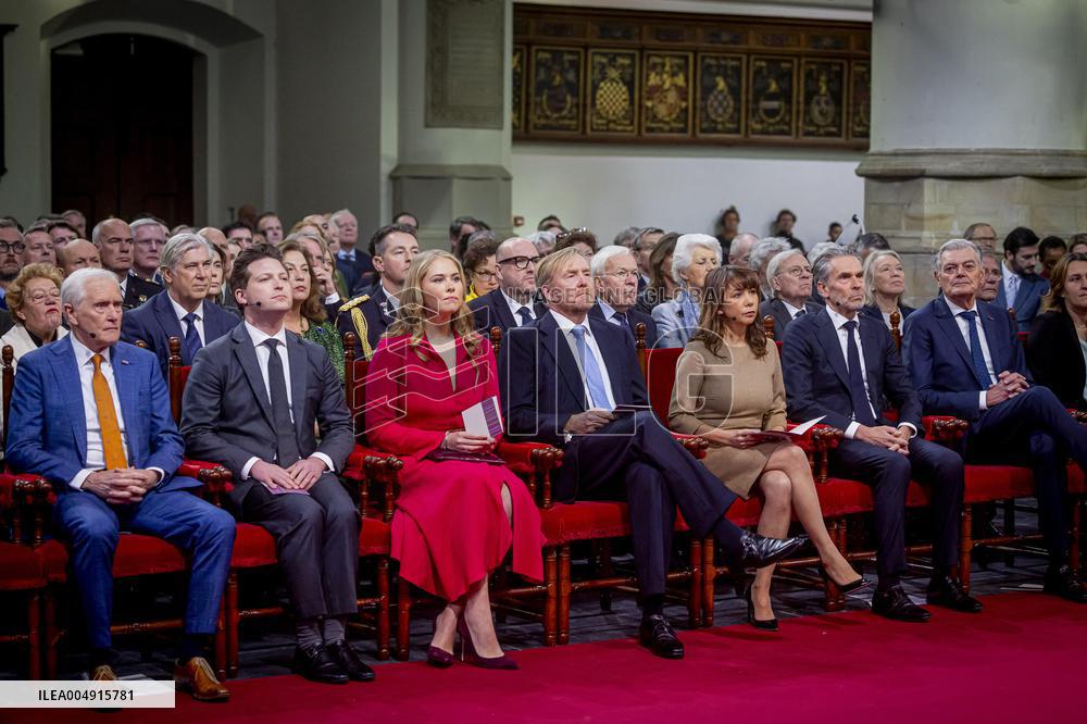 Royals at Special Joint Meeting of the States General - The Hague