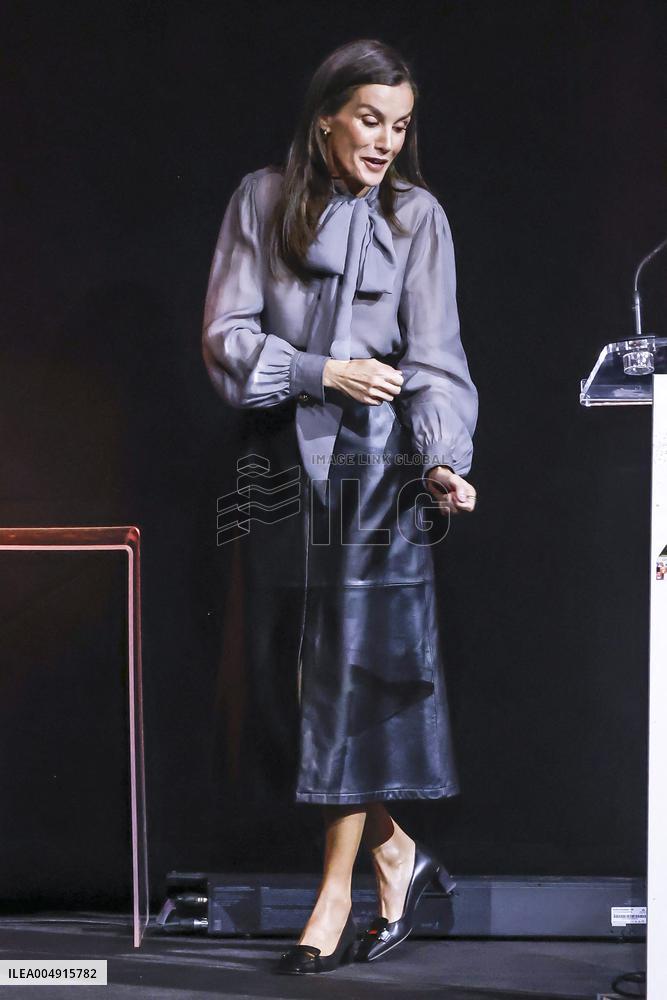 Queen Letizia At CEOE Foundation 40th Anniverssary - Madrid