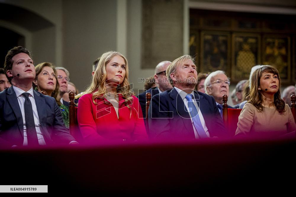 Royals at Special Joint Meeting of the States General - The Hague