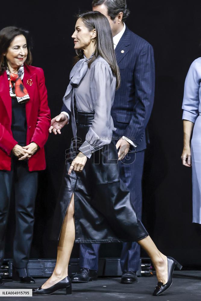 Queen Letizia At CEOE Foundation 40th Anniverssary - Madrid