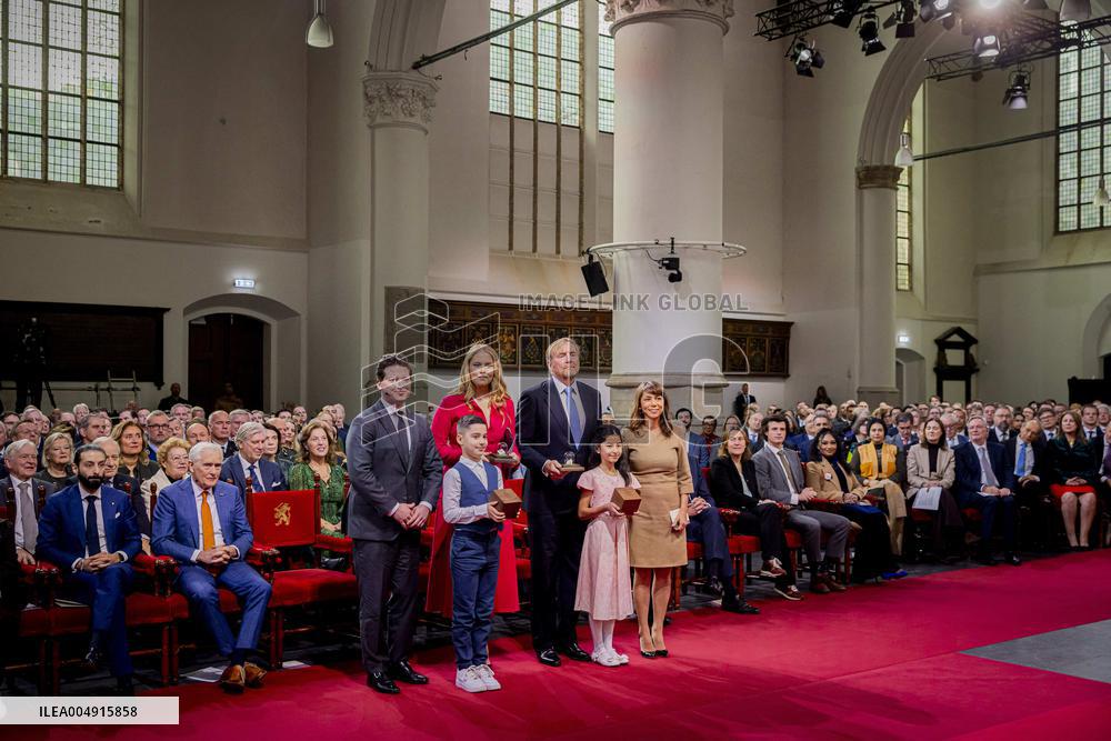 Royals at Special Joint Meeting of the States General - The Hague