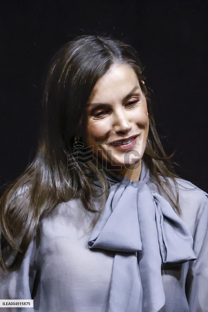 Queen Letizia At CEOE Foundation 40th Anniverssary - Madrid