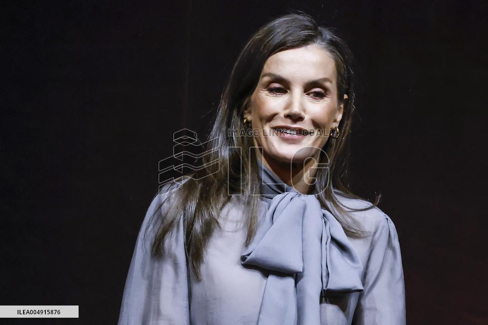 Queen Letizia At CEOE Foundation 40th Anniverssary - Madrid
