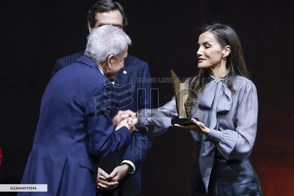 Queen Letizia At CEOE Foundation 40th Anniverssary - Madrid