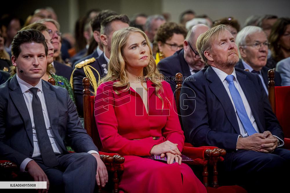 Royals at Special Joint Meeting of the States General - The Hague