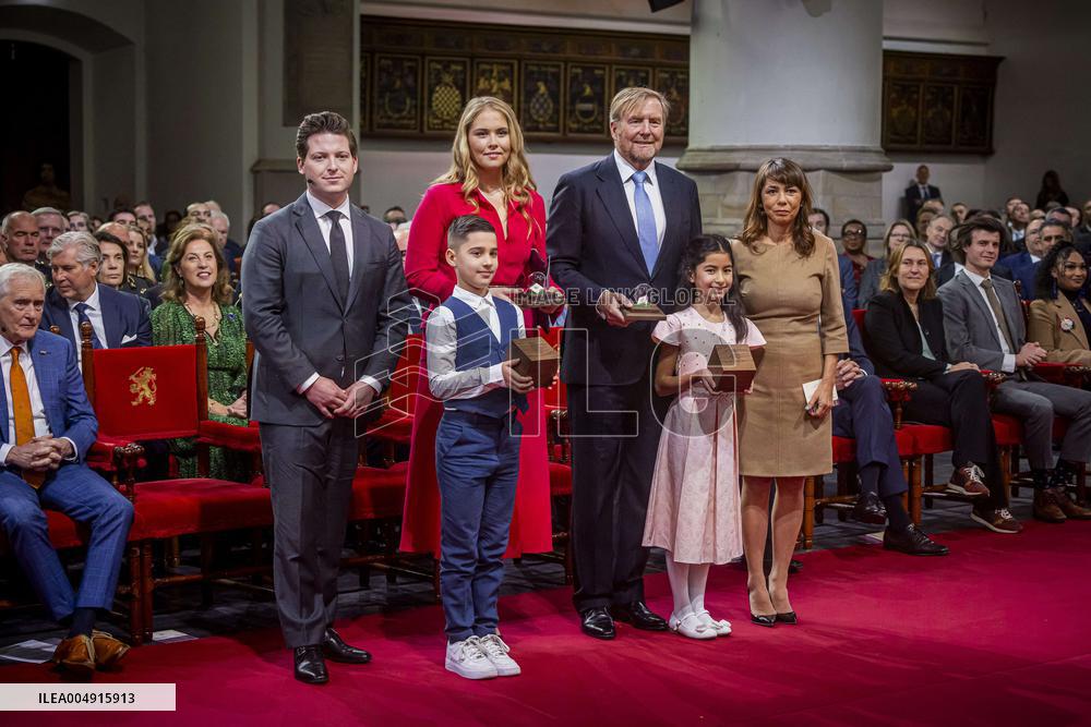 Royals at Special Joint Meeting of the States General - The Hague