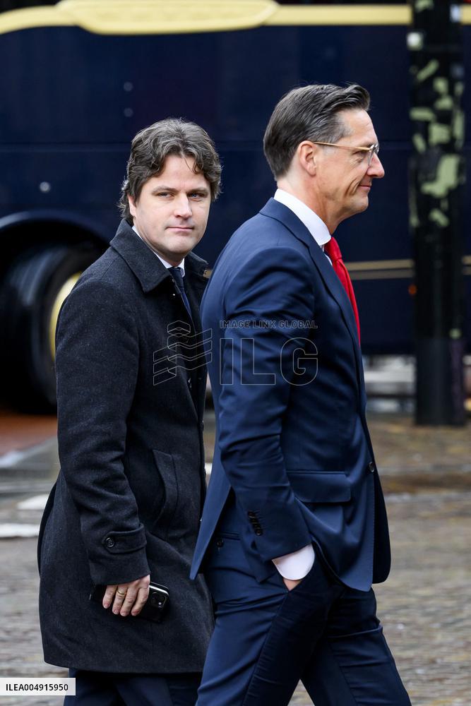 Special Joint Meeting of the States General - The Hague